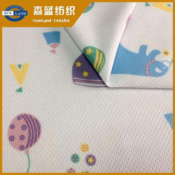 永州卡通印花鳥眼 Cartoon printing birdeye